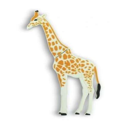 Maßgefertigte USB-Stick in Form einer Giraffe - Topgiving